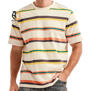 เสื้อยืดผ้าฝ้ายผู้ชายทรงโอเวอร์ไซส์ลำลอง - Product Image 3