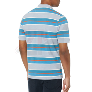 Chemises polo pour hommes coupe ajustée en gros, dernières tendances, prix abordable, respirantes, haute qualité, personnalisables - Product Image 3