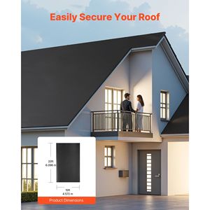 Rollo de Membrana Impermeable de Caucho EPDM de 15 x 20 pies y 45 Mil, Larga Duración, Resistente a Temperaturas Extremas - Product Image 3