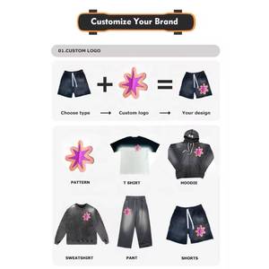 Custom Logo <b>Men</b>’s Windbreaker Tracksuit Set Lightweight Waterproof <b>Jacket</b> Pants Outdoor Running Training Athletic Sportswear - Product Image 5