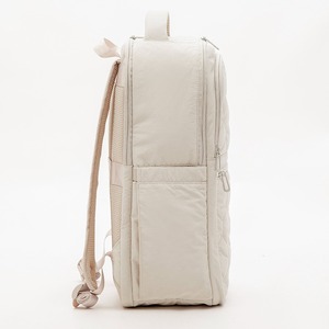 White Quilted Casual <b>Backpack</b> Lightweight <b>Backpack</b> Soft Bag Versatile Design <b>Backpack</b> - Product Image 3