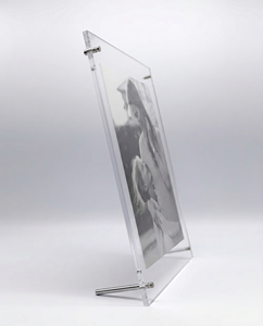 Nuevo Modelo de Marco de Fotos Digital Personalizado A4, Acrílico Transparente Ecológico, Cuadrado, con Logotipo Personalizado, Impresión UV/Serigrafía, Exhibición de Fotos - Product Image 4