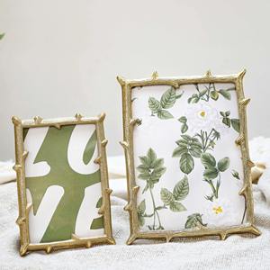 Marco de Fotos Moderno de Metal, Marco de Aluminio para Exhibición en Pared y Mesa, Decoración del Hogar, Marco para Fotos de Boda y Familia - Product Image 6