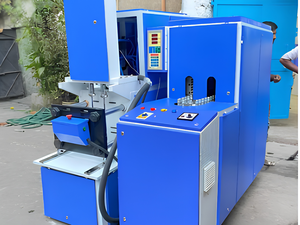 Low Price 2 Cavity Semi-Automatic High-Accuracy PET Bottle Molding <b>Machine</b> PLC Motor Pump Bearing PC PET <b>Stretch</b> Blow Molding - Product Image 5