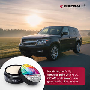 Crema de Leche Fireball (Wax Show) para Autos, 150 ml, Brillo Intenso, Protección de Pintura para Todos los Acabados de Pintura Automotriz, Realza el Color - Product Image 2
