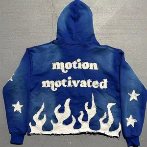 Sudadera con Capucha Extra Grande para Hombre, Diseño Personalizado, Algodón, Unisex, Venta al Por Mayor, Sudadera con Capucha Personalizable para Invierno, Sudadera con Capucha Desgastada para Hombre - Product Image 5