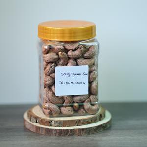 ข้อเสนอพิเศษ ราคาขายส่งที่แข่งขันได้ ขวดสี่เหลี่ยม OEM เวียดนาม เม็ดมะม่วงหิมพานต์อบเกลือ 500 กรัม ได้รับการรับรองมาตรฐาน ISO ปรับแต่งได้ตามความต้องการ - Product Image 4