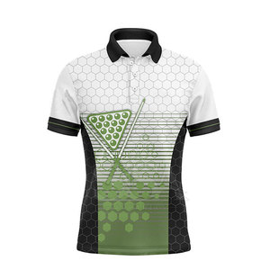 Camiseta de Billar Ligera de Manga Corta, Talla Grande, Transpirable, Uniforme Deportivo de Snooker, Proveedor de Personalización de Marca - Product Image 2