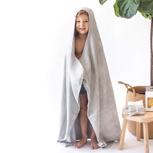 Serviette de bain à capuche 100% coton, serviette éponge pour les tout-petits - Product Image 2