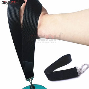 Sangles de poignet pour levage de charges lourdes, antidérapantes, de haute qualité, avec logo personnalisé, équipement de sécurité pour la musculation - Product Image 2