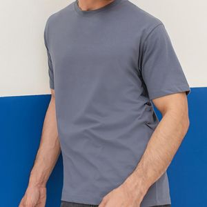 Camiseta Deportiva de Verano Personalizada para Hombre, 100% Algodón Poliéster, Transpirable, de Secado Rápido, Talla Grande, Diseño Estampado para Gimnasio, OEM ODM - Product Image 2