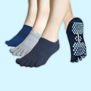 Calcetines Deportivos Antibacterianos de Cinco Dedos, Transpirables, de Algodón y Bambú, para Jóvenes, Hombres y Mujeres, con Logotipo Personalizado, Calcetines de 5 Dedos al por Mayor en Vietnam - Product Image 1
