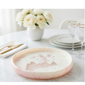 Bol à salade de style nautique en résine de qualité alimentaire pour salades, fruits et collations, bol à fruits en résine japonaise, décoration de table - Product Image 3