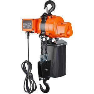 Single-Phase 120V Electric Chain <b>Hoist</b> 10 ft Lifting Height 2200 Lbs Load Capacity 6.9 Ft/min Speed for Overhead Crane for Farm - Product Image 4