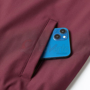 Chaqueta bomber de secado rápido para hombre al por mayor para venta en línea, chaqueta bomber de poliéster para hombre - Product Image 4