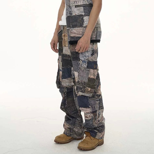 ผู้ผลิต OEM กางเกงคาร์โก้ผ้าแคนวาสทรงตรงแบบสบายๆ หลายกระเป๋า เอวสูง ทรงปกติ เป็นมิตรกับสิ่งแวดล้อม น้ำหนักเบา ระบายอากาศได้ดี แห้งเร็ว - Product Image 2