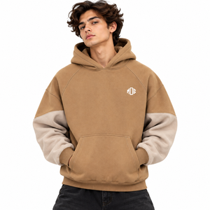 Sudaderas con Capucha Personalizadas de Estilo Urbano, 400 g/m², 100% Algodón, Sudaderas Extra Grandes, Bordado Personalizado, Sudadera de Invierno Estampada, EE. UU. - Product Image 1