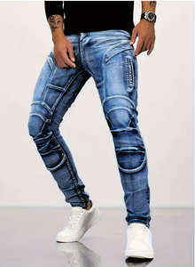Pantalones Cargo HAWK SPORTS INDUSTRIES para Hombre, Corte Regular, Mezclilla Lavada, Color Gris Oscuro Sólido, 100% Poliéster, Secado Rápido - Product Image 3