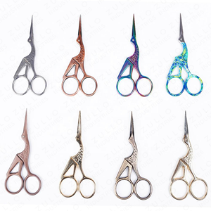 Ciseaux à broder professionnels multicolores, ciseaux en acier inoxydable de haute qualité, ciseaux tranchants, vente en gros, OEM - Product Image 4