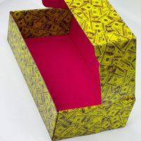 Boîtes en Carton Ondulé Personnalisées, Emballage Cadeau en Papier pour Chaussettes, Vêtements, Gâteaux, Aliments, Cosmétiques – Cartons de Luxe Roses, Violets ou Noirs pour Envoi
