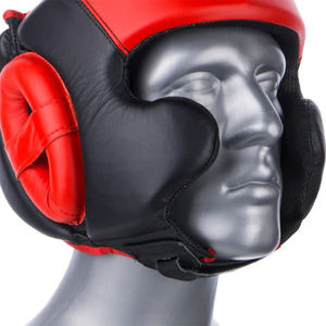 ขายส่งราคาถูก คุณภาพสูง หน้ากากป้องกันศีรษะหนัง PU สำหรับผู้ใหญ่ ชาย หญิง ป้องกันเต็มหน้า ระบายอากาศได้ดี น้ำหนักเบา ทนทาน - Product Image 6