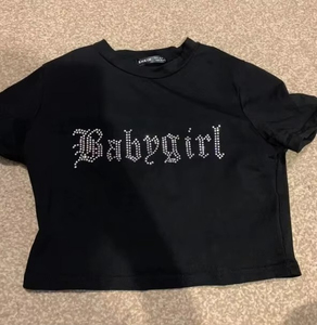 Custom Women Cropped T Shirts Summer 100% Cotton Breathable Quick Dry High Quality Custom Logo Loose Fit Short Sleeve Wholesale - Product Image 2