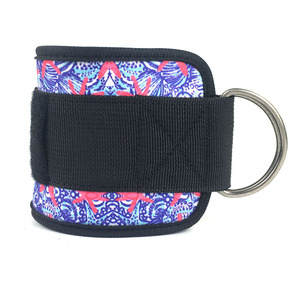 Sangle de cheville à ajustement rapide avec fixation par boucle pour exercices de jambes en salle de sport, kickbacks et entraînement de force - Product Image 6