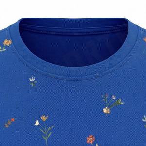 Camiseta Casual de Cuello Redondo para Mujer, Diseño Personalizado con Logotipo, Antiarrugas, Mezcla de Poliéster y Algodón, de la Mejor Calidad - Product Image 4