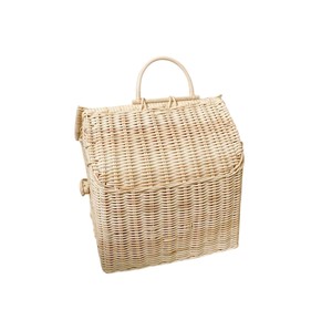 Juguete de Mimbre Hecho a Mano de Moda para Niños, Casa de Muñecas de Estilo Vintage, Modelo Educativo con Bolsa de Transporte para Bebés - Product Image 2