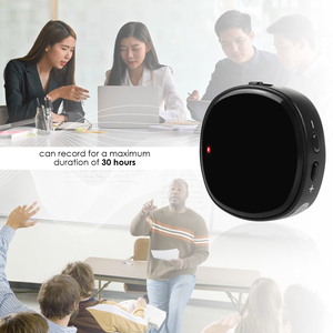 Mini enregistreur à commande vocale 64 Go Appareil d'enregistrement avec haut-parleur 192kbps Qualité sonore Batterie longue durée - Product Image 4