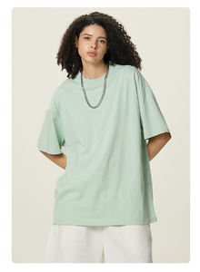 T-shirt pour homme coupe classique, col rond, tissu 100% coton, séchage rapide, écologique, pour un confort décontracté au quotidien - Product Image 3