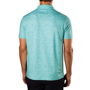 เสื้อโปโลกอล์ฟผู้ชาย เสื้อยืดแห้งเร็วสำหรับออกกำลังกาย วิ่ง เล่นกอล์ฟ เสื้อกีฬา OEM ODM แขนสั้น มีรูระบายอากาศ - Product Image 6