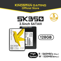 [KINGSMAN AITC] SSD interne SATA III 6 Go/s haute performance 2,5 pouces en plastique 128 Go pour mise à niveau de PC