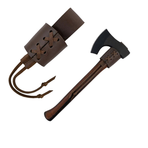 Étui pour hache en cuir de qualité supérieure avec sangle réglable – Support de protection durable pour hache de camping en plein air - Product Image 1