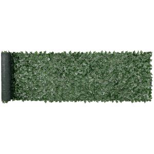 Schermo Verde per Parete di Edera Artificiale da 2m, Rete con Supporto in Tessuto 39x158in Anti-UV - Product Image 1