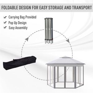 Tenda Pop-Up per Feste con Gazebo e Pergola per Eventi all'Aperto - Product Image 4