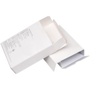 Custom Printed Biodegradable Foldable White Paper <b>Box</b> Matte Laminated Packaging for Portable Phone Charger - Product Image 5
