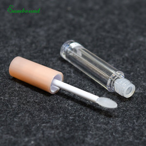 Manufacturer Custom 2ml PET Eco-Friendly Lip Gloss Empty Tube Small-Capacity Liquid Contour Bottle Screen Printing Soft Brush - Product Image 3