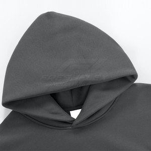 Sudaderas con Capucha Extra Grandes para Hombre de la Mejor Calidad, Nuevo Diseño, Color Sólido, 100% Algodón, Invierno, Corte Regular, Mangas Largas, Transpirables - Product Image 2