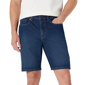 Shorts Bermuda en Laine Bleu Foncé pour Homme, Taille Mi-Haute Élastique, Style Hip-Hop, Écologique, Décontracté, avec Poches, en Tissu 100% Coton Tissé - Product Image 1