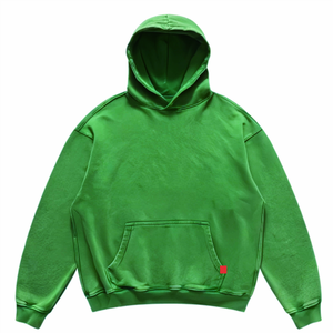 เสื้อฮู้ดสีชมพูทรงโอเวอร์ไซส์ ยูนิเซ็กส์ สไตล์ลำลอง สีพื้น ผ้าเฟรนช์เทอร์รี่ มีกระเป๋า ดีไซน์แขนเสื้อแบบปกติ เหมาะสำหรับใส่ในฤดูใบไม้ร่วง - Product Image 5