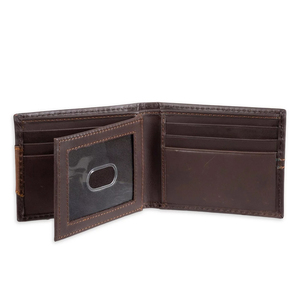 Cartera Delgada de Cuero Genuino de Marca Privada, Minimalista, para Bolsillo Delantero, Venta al por Mayor de Fábrica, Diseño Clásico, Cartera de Cuero para Hombre - Product Image 2
