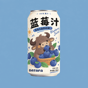 DATAFA Bestseller Puré de Pera y Sandía Esterilizado 350ml, 100% Jugo Sin Azúcar NFC BRIX 8-12, Bebida Enlatada de Vietnam - Product Image 4