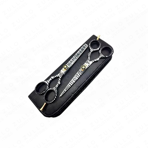 Juego de Tijeras de Peluquería Profesionales Multicolores de Acero Inoxidable con Marca Personalizada - Product Image 6