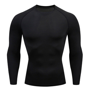 Fabricant de maillots de compression professionnels pour entraînement de grappling sans kimono, avec logo personnalisé, OEM, ODM, vente en gros - Product Image 1
