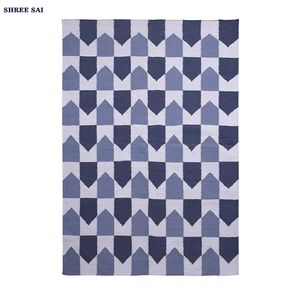 Alfombra moderna de lana ultrasuave, bordada de tejido plano alfombra de oración, diseño atractivo para puerta de cocina, precio al por mayor disponible - Product Image 1
