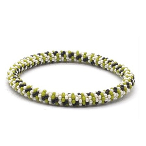 Exclusive Sale Unique Design Casual Wear Handmade Fashion Jewelry Glass <b>Beads</b> Women's Bracelet from Nepal Origin - Product Image 1