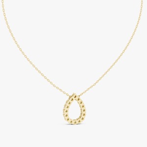 Collar con colgante de diamante moderno al por mayor con cadena, joyería elegante para niñas y mujeres, suministro a granel - Product Image 4