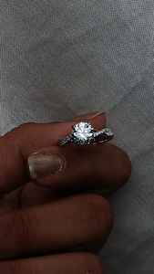 แหวนเพชรแท้คุณภาพสูง เพชรเลี้ยงในห้องปฏิบัติการ 1 กะรัต D vs1 เพชรเลี้ยงในห้องปฏิบัติการ ทองคำแท้ 14k 18k แหวนหมั้น - Product Image 5