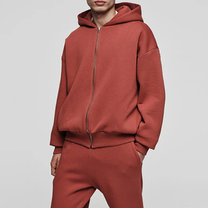 Trend Design Sportswear Loose Fit Oversize Men Zipper Tracksuit Set New Stylish Oversize Men Zipper Tracksuit For Casual Wear - Product Image 2